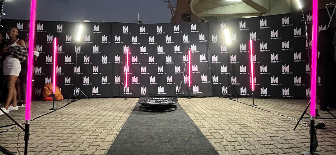 Video Booth at the Metro FM Awards 2023